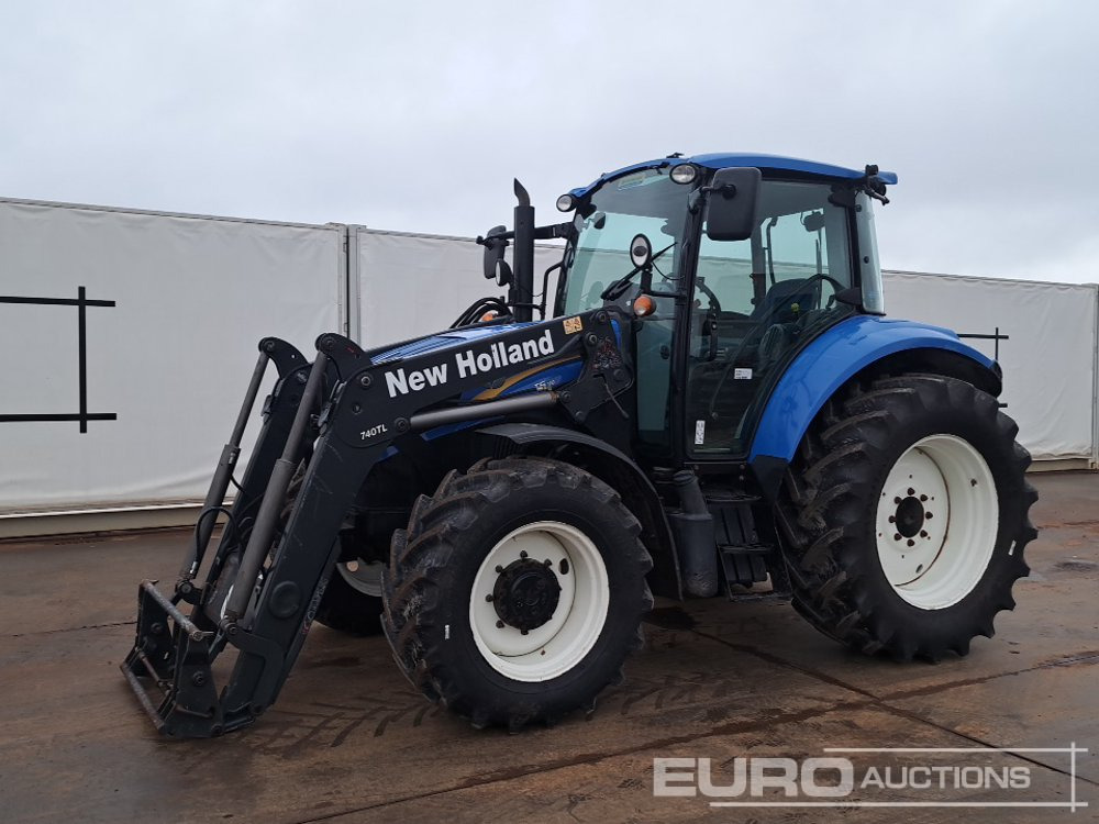 2013 New Holland T5.115 - Traktorius: foto 1 2013 New Holland T5.115 - Traktorius: foto 1