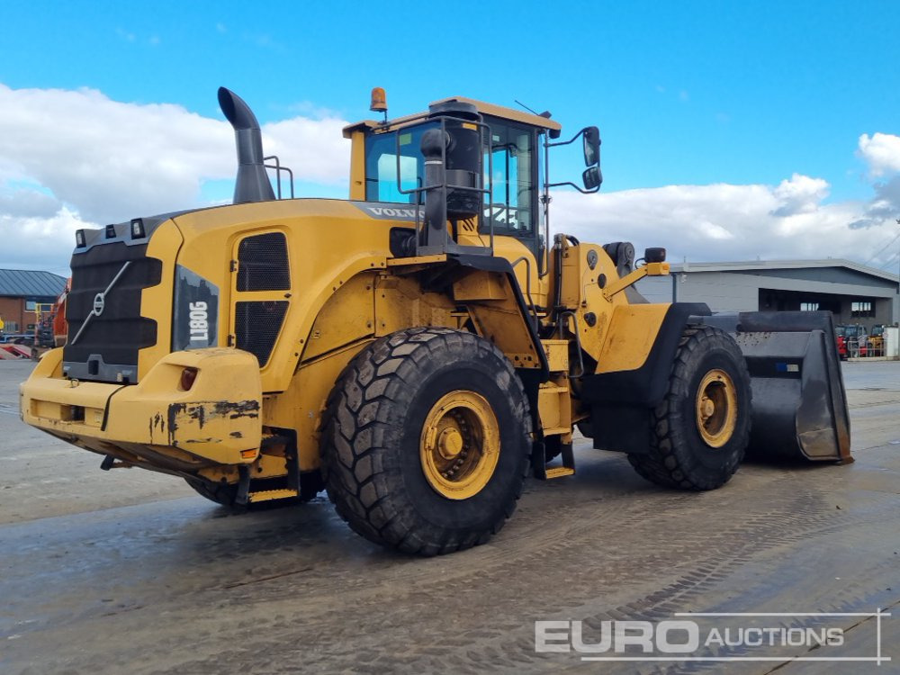2013 Volvo L180G - Ratinis krautuvas: foto 5 2013 Volvo L180G - Ratinis krautuvas: foto 5