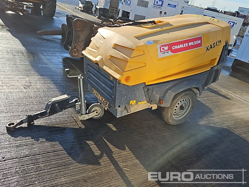 2014 Atlas Copco XAS 67 - Oro kompresorius: foto 1 2014 Atlas Copco XAS 67 - Oro kompresorius: foto 1