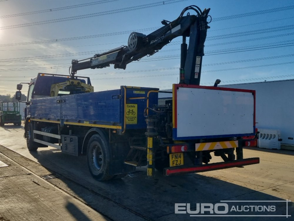 2014 DAF LF220 - Platforminis/ Bortinis sunkvežimis: foto 3 2014 DAF LF220 - Platforminis/ Bortinis sunkvežimis: foto 3