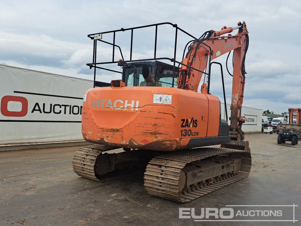 2014 Hitachi ZX130LCN-5B - Vikšrinis ekskavatorius: foto 5 2014 Hitachi ZX130LCN-5B - Vikšrinis ekskavatorius: foto 5