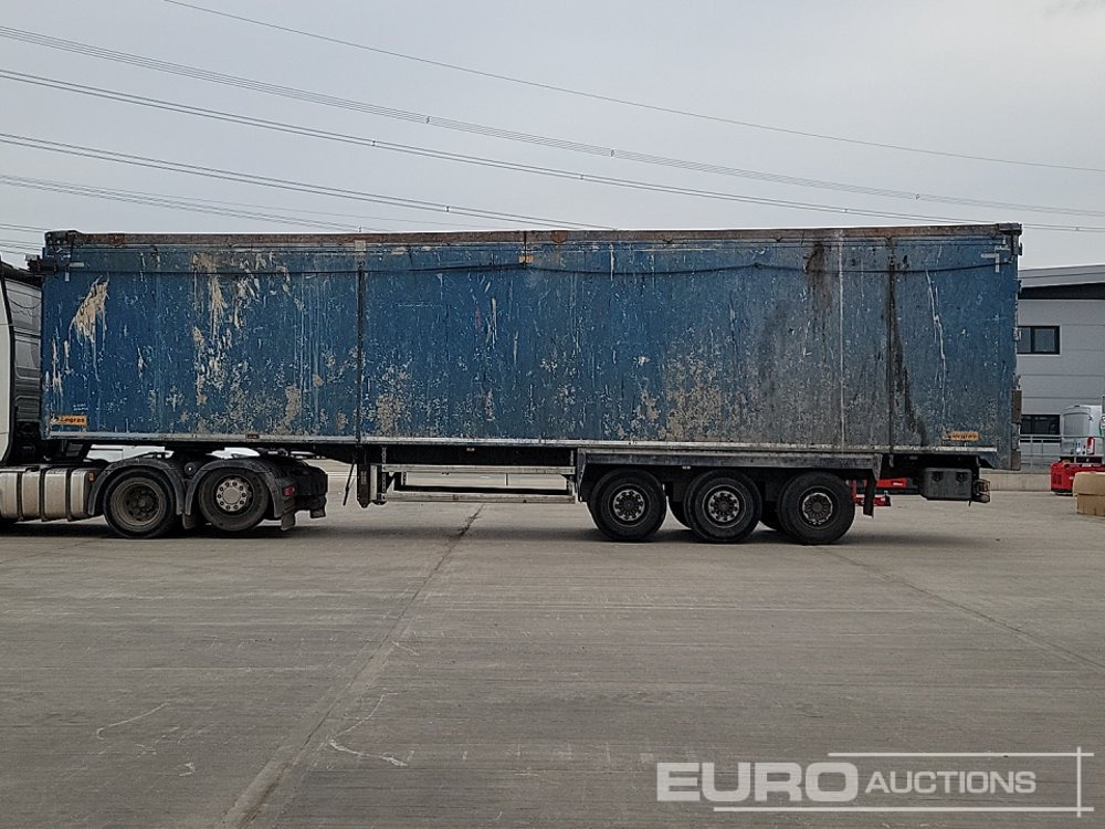 2014 Legras Industries Tri Axle Walking Floor Trailer, Easy Sheet - Su slankiojanciomis grindimis puspriekabė: foto 2 2014 Legras Industries Tri Axle Walking Floor Trailer, Easy Sheet - Su slankiojanciomis grindimis puspriekabė: foto 2