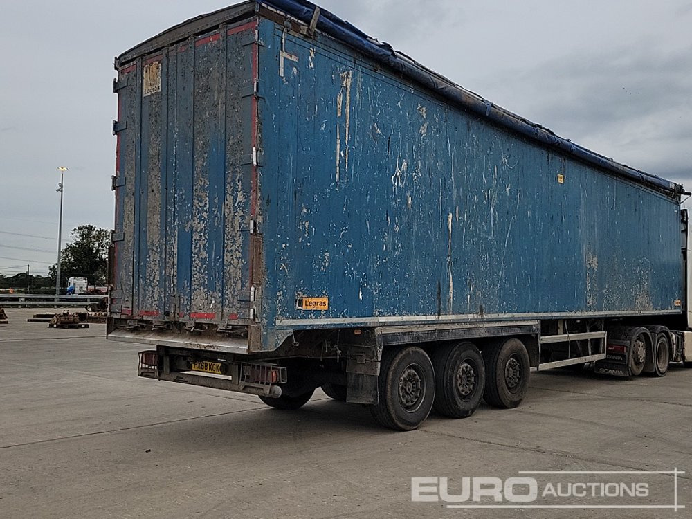 2014 Legras Industries Tri Axle Walking Floor Trailer, Easy Sheet - Su slankiojanciomis grindimis puspriekabė: foto 5 2014 Legras Industries Tri Axle Walking Floor Trailer, Easy Sheet - Su slankiojanciomis grindimis puspriekabė: foto 5