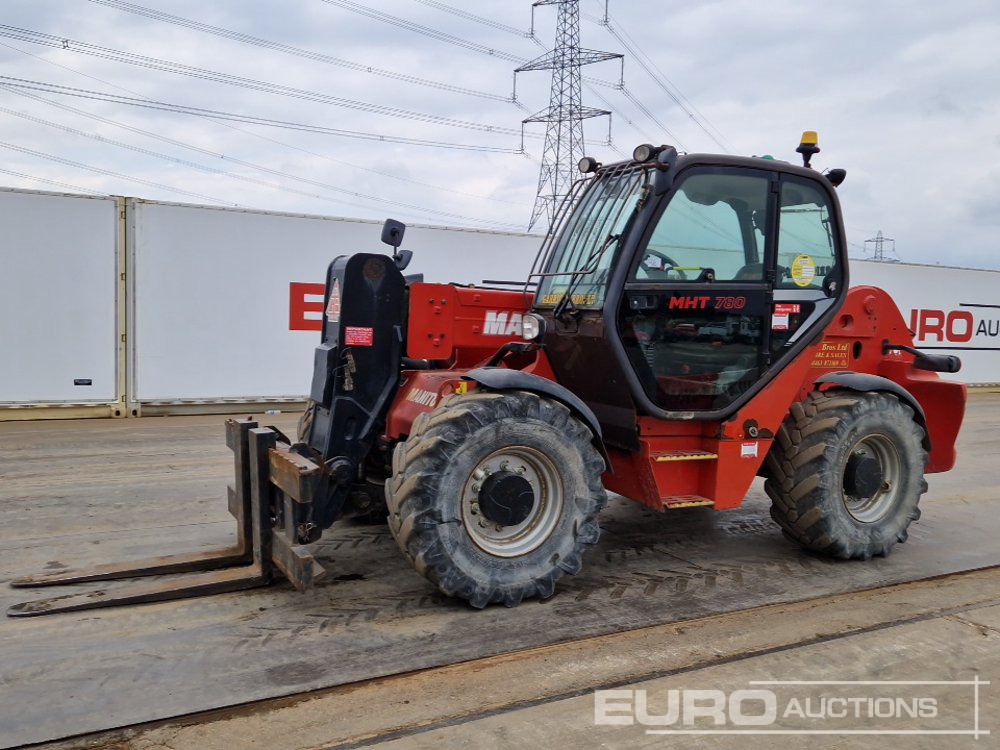 2014 Manitou MHT780 - Teleskopinis krautuvas: foto 1 2014 Manitou MHT780 - Teleskopinis krautuvas: foto 1