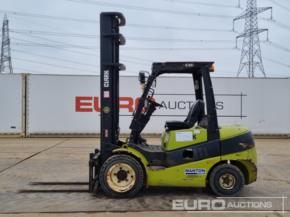 2015 Clark C35D - Šakinis krautuvas: foto 2 2015 Clark C35D - Šakinis krautuvas: foto 2