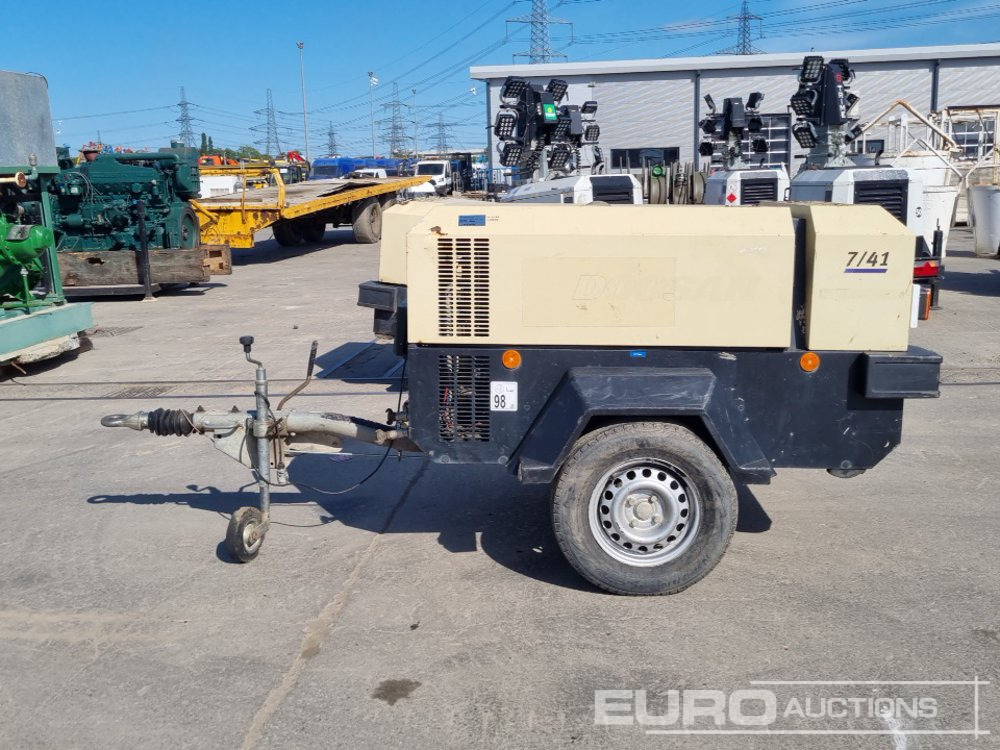 2015 Doosan 741 - Oro kompresorius: foto 2 2015 Doosan 741 - Oro kompresorius: foto 2