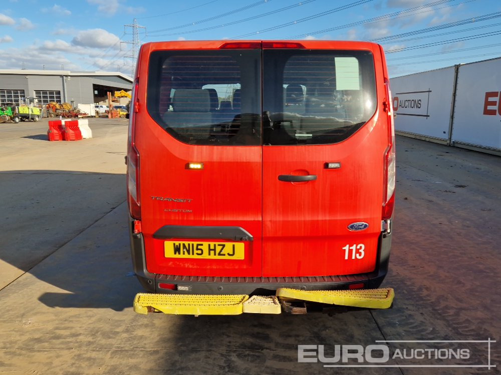2015 Ford Transit Custom 310 - Keleivinis furgonas: foto 4 2015 Ford Transit Custom 310 - Keleivinis furgonas: foto 4