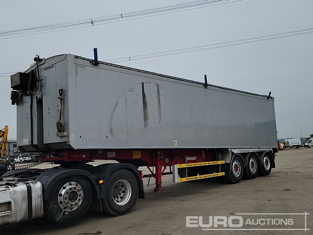 2015 Fruehauf Tri Axle Bulk Tipping Trailer, Easy Sheet - Savivartis puspriekabė: foto 1 2015 Fruehauf Tri Axle Bulk Tipping Trailer, Easy Sheet - Savivartis puspriekabė: foto 1