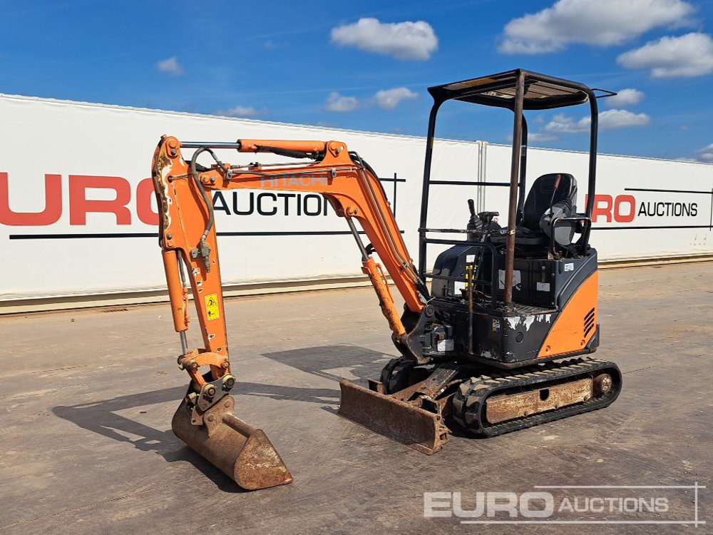 2015 Hitachi ZX17U-2 YLR - Mini ekskavatorius: foto 1 2015 Hitachi ZX17U-2 YLR - Mini ekskavatorius: foto 1