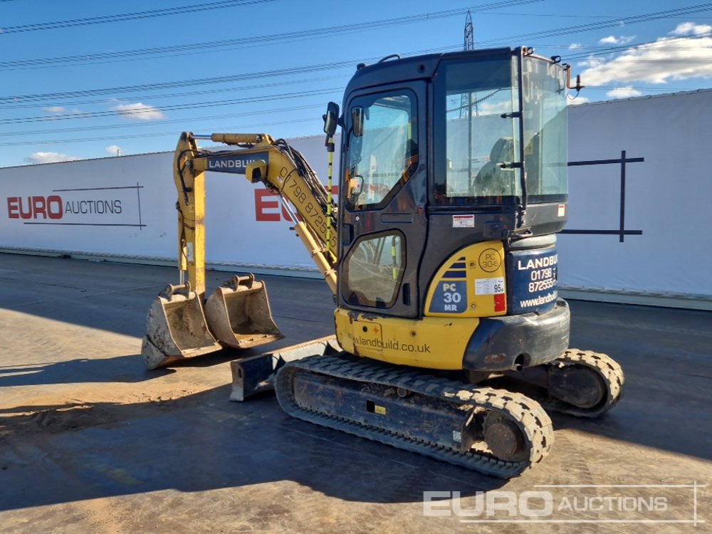 2015 Komatsu PC30MR-3 - Mini ekskavatorius: foto 3 2015 Komatsu PC30MR-3 - Mini ekskavatorius: foto 3