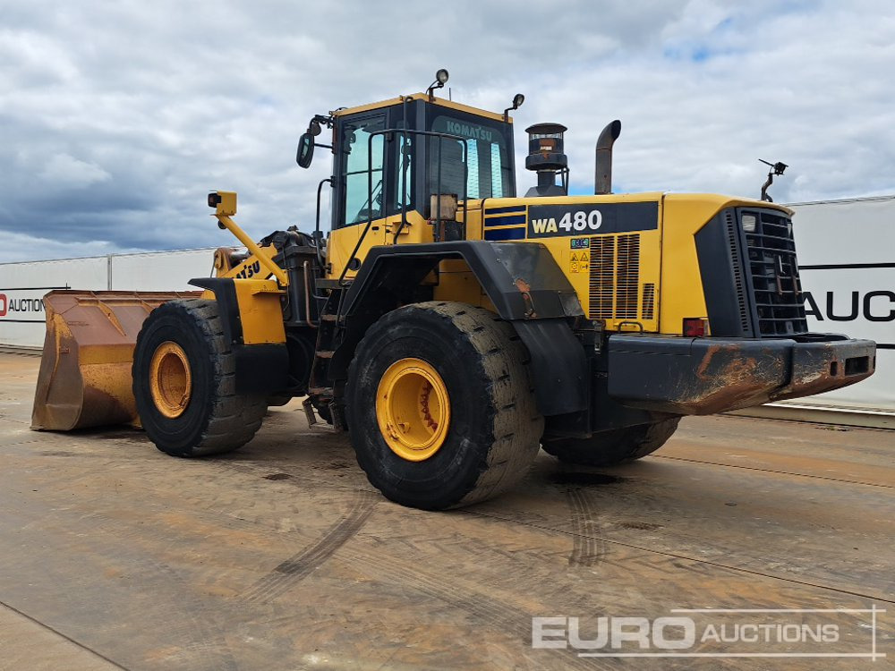 2015 Komatsu WA480-6 - Ratinis krautuvas: foto 3 2015 Komatsu WA480-6 - Ratinis krautuvas: foto 3