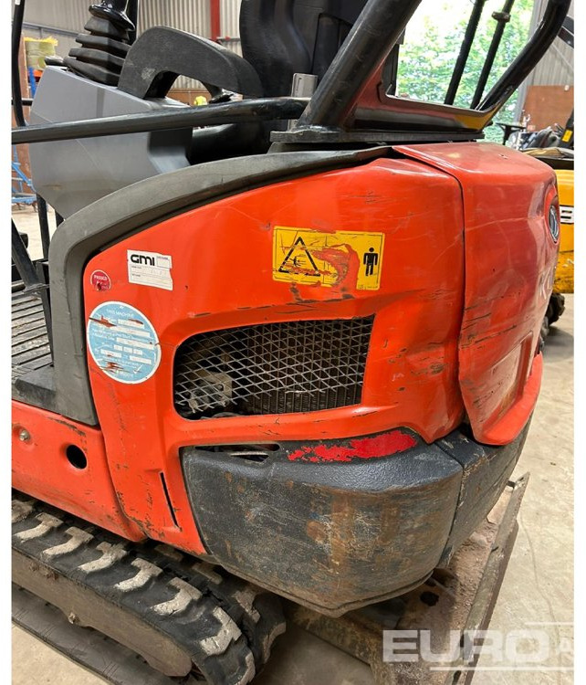 2015 Kubota KX016-4 - Mini ekskavatorius: foto 5 2015 Kubota KX016-4 - Mini ekskavatorius: foto 5