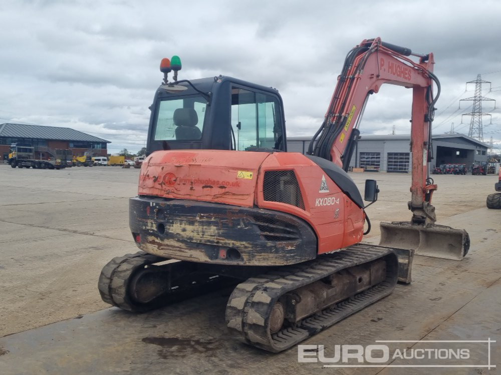 2015 Kubota KX080-4 - Mini ekskavatorius: foto 5 2015 Kubota KX080-4 - Mini ekskavatorius: foto 5