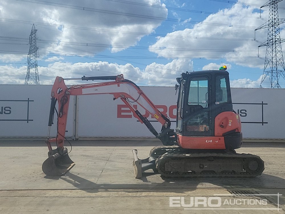 2015 Kubota U48-4 - Mini ekskavatorius: foto 2 2015 Kubota U48-4 - Mini ekskavatorius: foto 2
