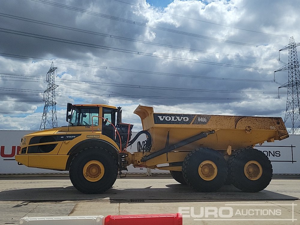 2015 Volvo A40G - Šarnyrinis savivartis: foto 2 2015 Volvo A40G - Šarnyrinis savivartis: foto 2