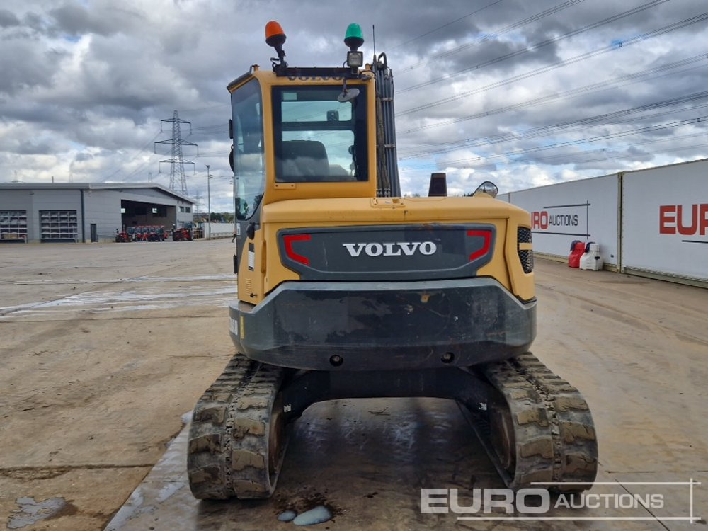 2015 Volvo ECR88D - Mini ekskavatorius: foto 4 2015 Volvo ECR88D - Mini ekskavatorius: foto 4