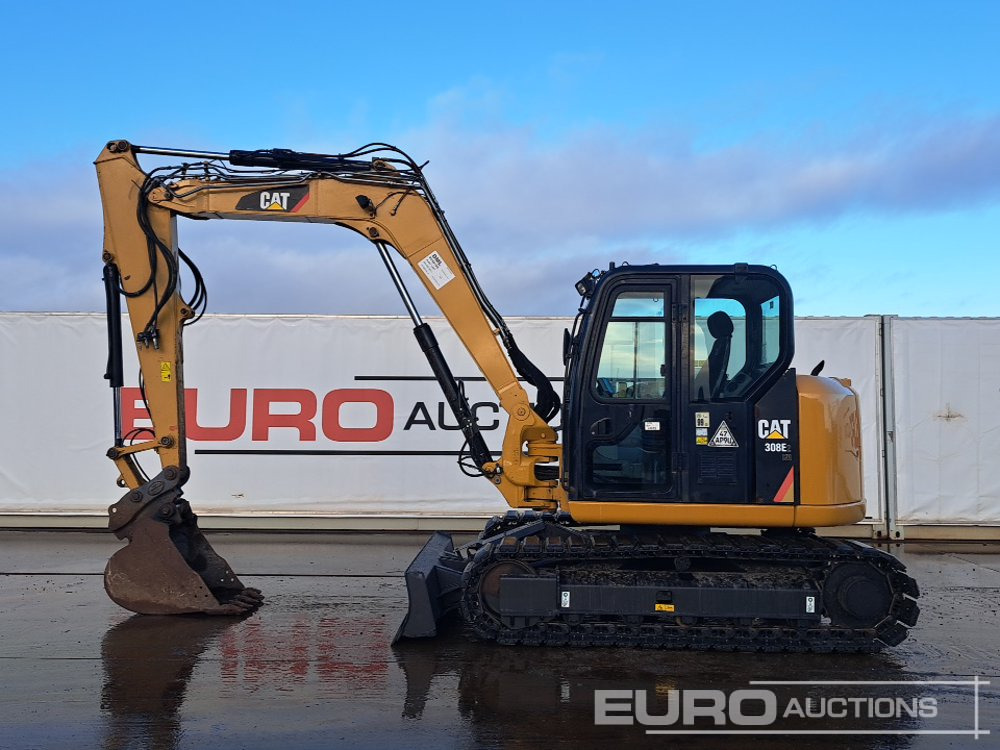 2016 CAT 308E2 CR - Mini ekskavatorius: foto 2 2016 CAT 308E2 CR - Mini ekskavatorius: foto 2