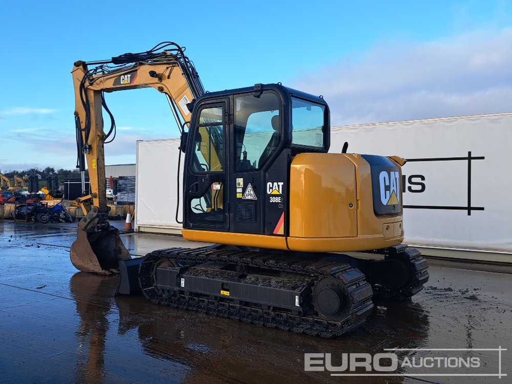 2016 CAT 308E2 CR - Mini ekskavatorius: foto 3 2016 CAT 308E2 CR - Mini ekskavatorius: foto 3