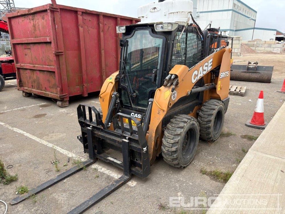 2016 Case SR175 - Mini krautuvas: foto 1 2016 Case SR175 - Mini krautuvas: foto 1