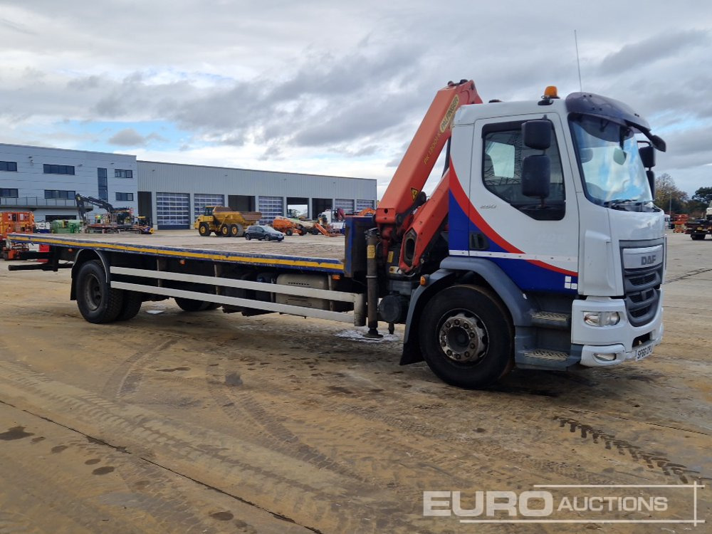 Platforminis/ Bortinis sunkvežimis 2016 DAF LF250: foto 7 Platforminis/ Bortinis sunkvežimis 2016 DAF LF250: foto 7