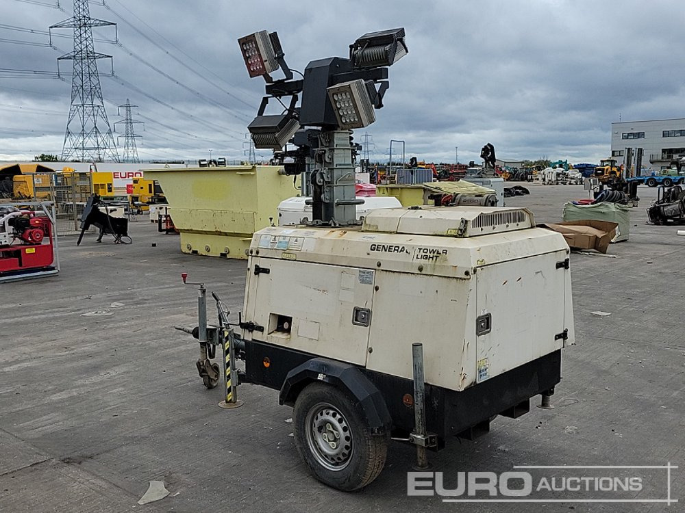 2016 Generac Battery LED-1 Single Axle LED Lighting Tower, 1 Cylinder Engine - Apšvietimo bokštas: foto 3 2016 Generac Battery LED-1 Single Axle LED Lighting Tower, 1 Cylinder Engine - Apšvietimo bokštas: foto 3