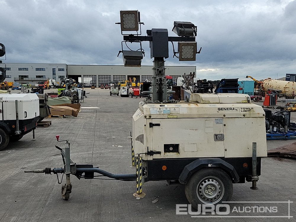 2016 Generac Battery LED-1 Single Axle LED Lighting Tower, 1 Cylinder Engine - Apšvietimo bokštas: foto 2 2016 Generac Battery LED-1 Single Axle LED Lighting Tower, 1 Cylinder Engine - Apšvietimo bokštas: foto 2