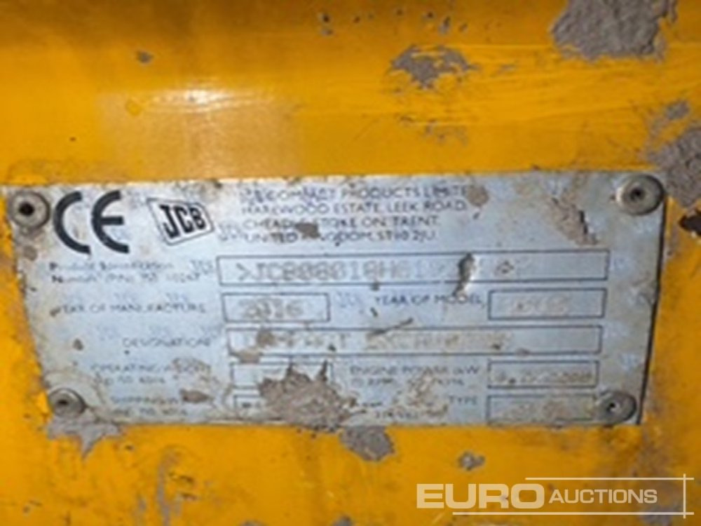 2016 JCB 8018 - Mini ekskavatorius: foto 4 2016 JCB 8018 - Mini ekskavatorius: foto 4