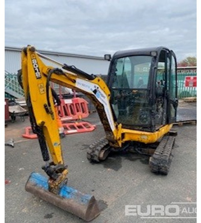 2016 JCB 8018 - Mini ekskavatorius: foto 1 2016 JCB 8018 - Mini ekskavatorius: foto 1