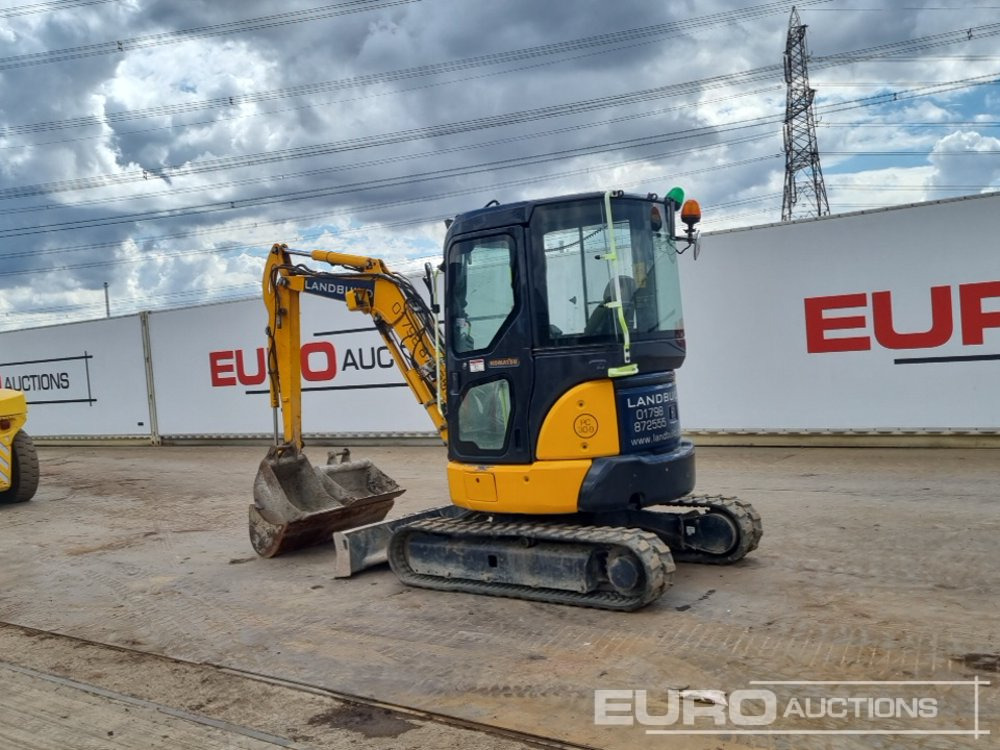 2016 Komatsu PC30MR-3 - Mini ekskavatorius: foto 3 2016 Komatsu PC30MR-3 - Mini ekskavatorius: foto 3