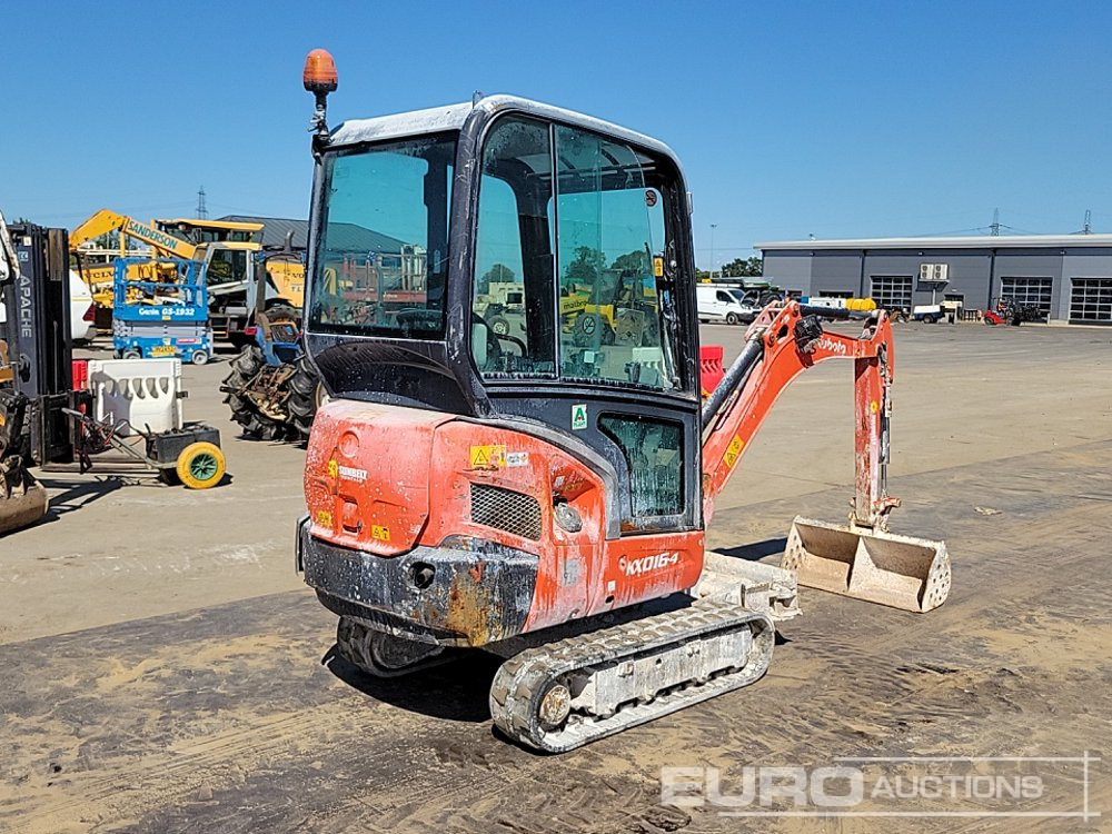 2016 Kubota KX016-4 - Mini ekskavatorius: foto 5 2016 Kubota KX016-4 - Mini ekskavatorius: foto 5