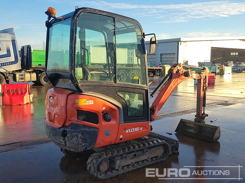 2016 Kubota KX016-4 - Mini ekskavatorius: foto 5 2016 Kubota KX016-4 - Mini ekskavatorius: foto 5