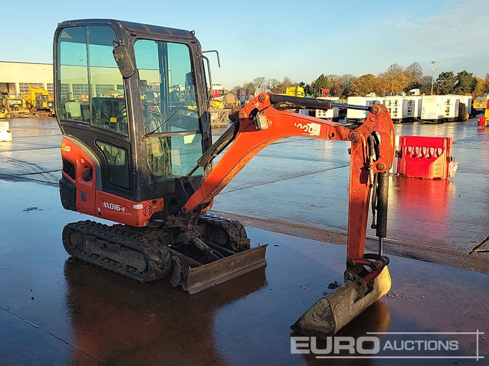 Mini ekskavatorius 2016 Kubota KX016-4: foto 7