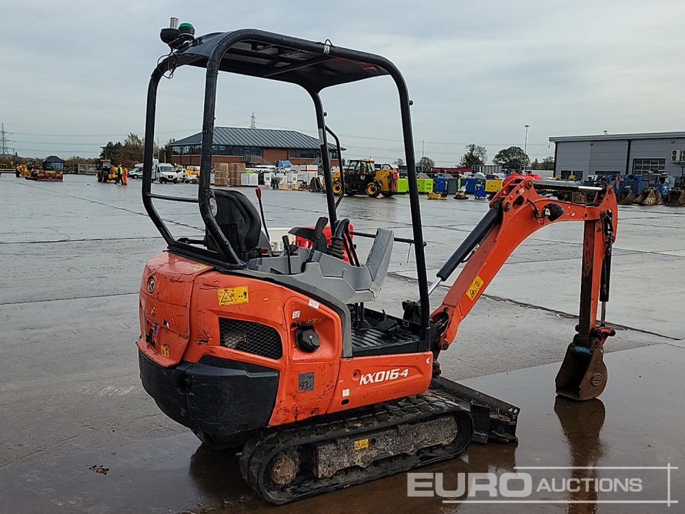 2016 Kubota KX016-4 - Mini ekskavatorius: foto 5 2016 Kubota KX016-4 - Mini ekskavatorius: foto 5