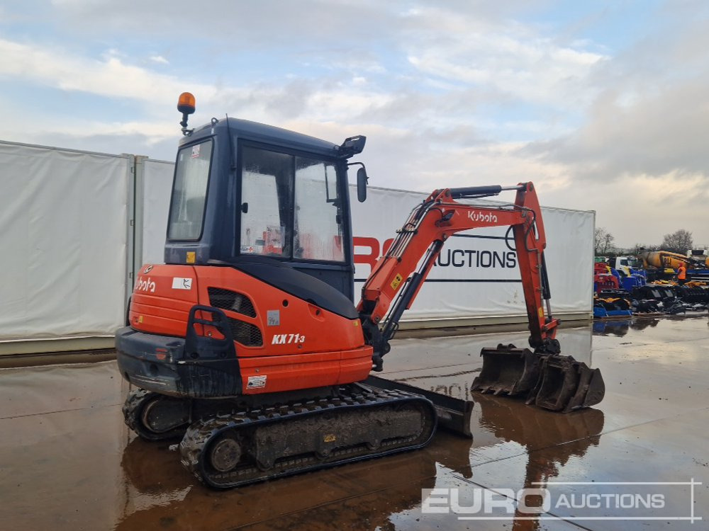 2016 Kubota KX71-3 - Mini ekskavatorius: foto 5 2016 Kubota KX71-3 - Mini ekskavatorius: foto 5
