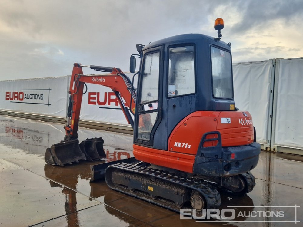 2016 Kubota KX71-3 - Mini ekskavatorius: foto 3 2016 Kubota KX71-3 - Mini ekskavatorius: foto 3