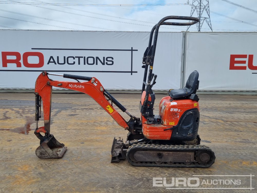 2016 Kubota U10-3 - Mini ekskavatorius: foto 2 2016 Kubota U10-3 - Mini ekskavatorius: foto 2