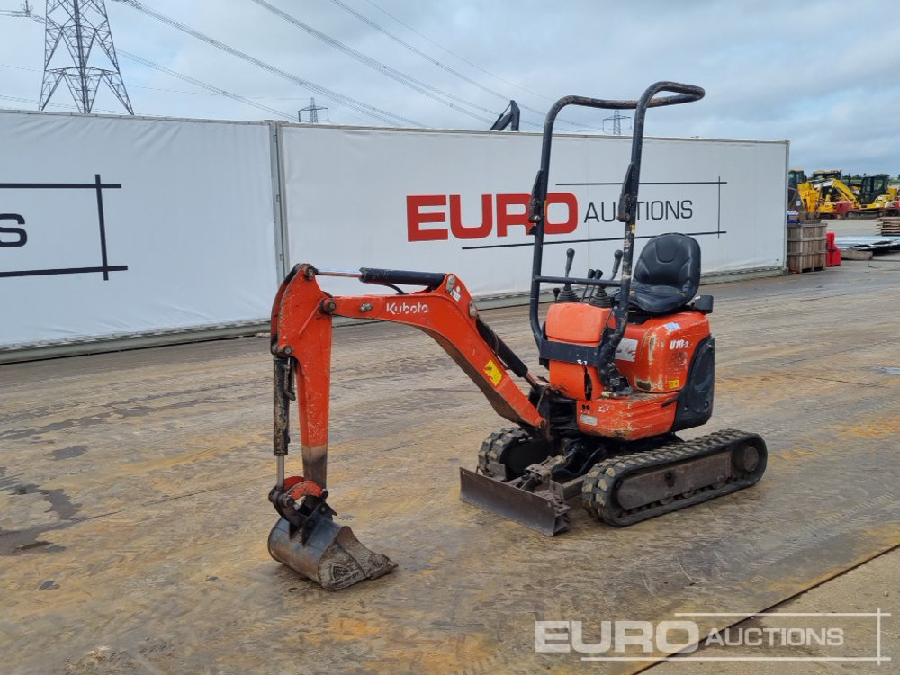 2016 Kubota U10-3 - Mini ekskavatorius: foto 1 2016 Kubota U10-3 - Mini ekskavatorius: foto 1