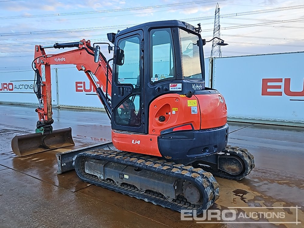 2016 Kubota U48-4 - Mini ekskavatorius: foto 3 2016 Kubota U48-4 - Mini ekskavatorius: foto 3
