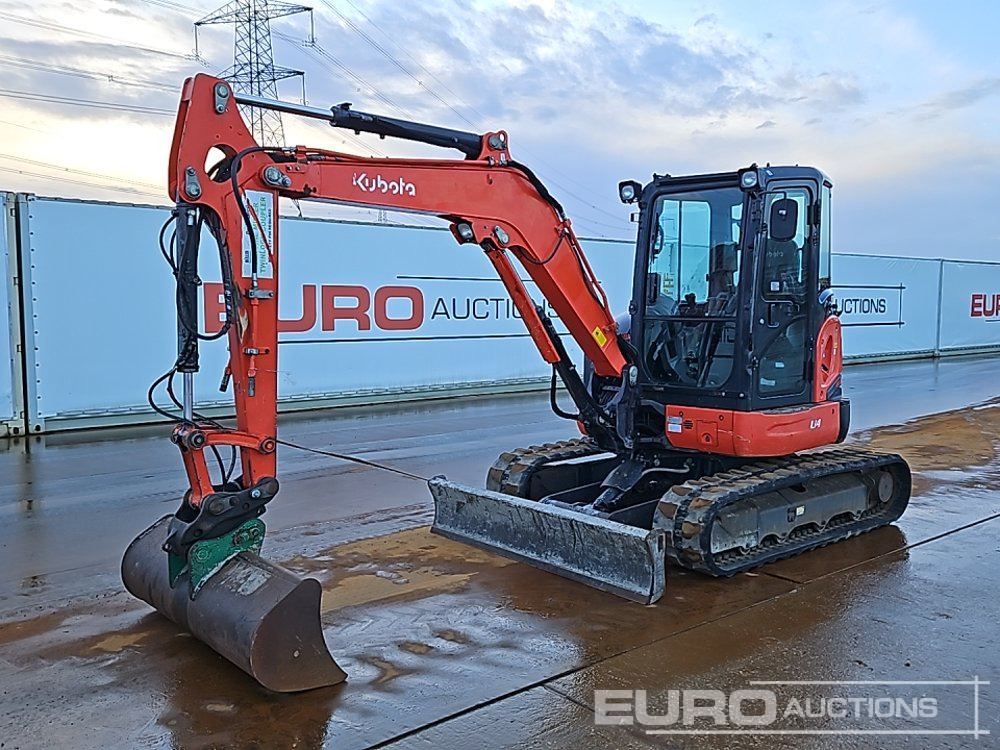 2016 Kubota U48-4 - Mini ekskavatorius: foto 1 2016 Kubota U48-4 - Mini ekskavatorius: foto 1