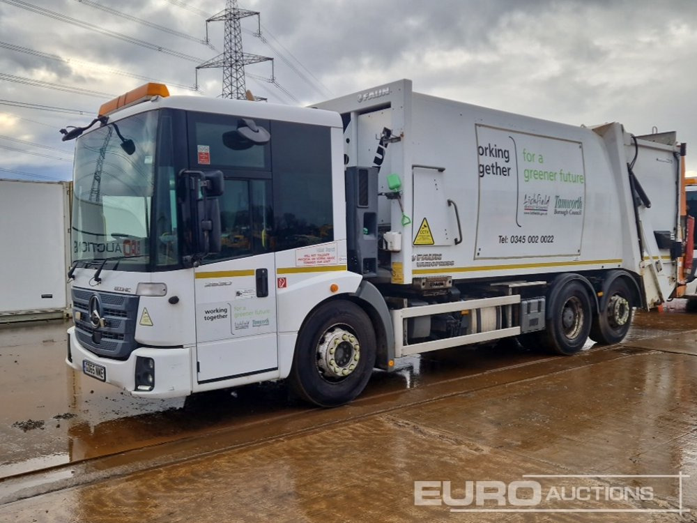 2016 Mercedes Econic 2630 - Šiukšliavežis: foto 1 2016 Mercedes Econic 2630 - Šiukšliavežis: foto 1