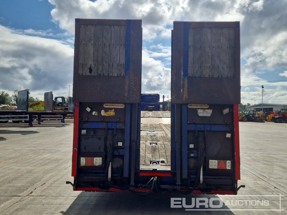 2016 Montracon Tri Axle Step Frame Low Loader Trailer, Winch, Neck Ramps, Out Riggers, Hydraulic Flip Toe Ramps - Žemo profilio platforma puspriekabė: foto 4 2016 Montracon Tri Axle Step Frame Low Loader Trailer, Winch, Neck Ramps, Out Riggers, Hydraulic Flip Toe Ramps - Žemo profilio platforma puspriekabė: foto 4