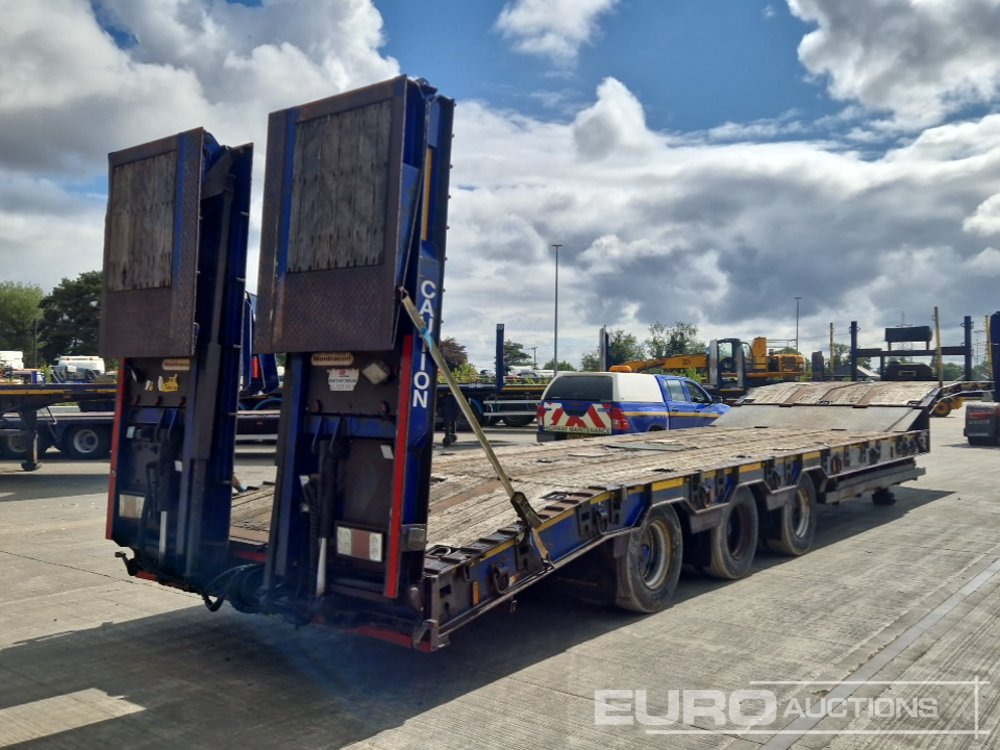2016 Montracon Tri Axle Step Frame Low Loader Trailer, Winch, Neck Ramps, Out Riggers, Hydraulic Flip Toe Ramps - Žemo profilio platforma puspriekabė: foto 5 2016 Montracon Tri Axle Step Frame Low Loader Trailer, Winch, Neck Ramps, Out Riggers, Hydraulic Flip Toe Ramps - Žemo profilio platforma puspriekabė: foto 5