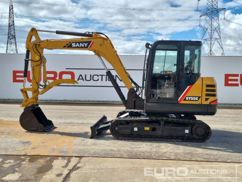 2016 Sany SY55C - Mini ekskavatorius: foto 2 2016 Sany SY55C - Mini ekskavatorius: foto 2