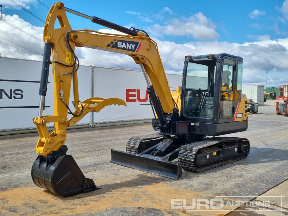 2016 Sany SY55C - Mini ekskavatorius: foto 1 2016 Sany SY55C - Mini ekskavatorius: foto 1