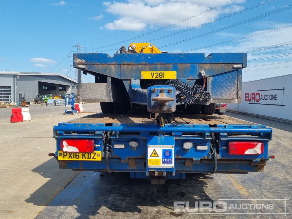 2016 Scania R490 - Platforminis/ Bortinis sunkvežimis: foto 4 2016 Scania R490 - Platforminis/ Bortinis sunkvežimis: foto 4