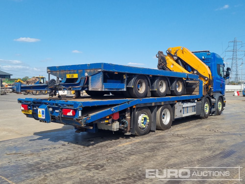 2016 Scania R490 - Platforminis/ Bortinis sunkvežimis: foto 5 2016 Scania R490 - Platforminis/ Bortinis sunkvežimis: foto 5