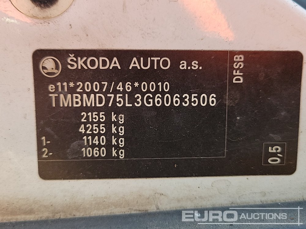 Visureigis 2016 Skoda Yeti: foto 35