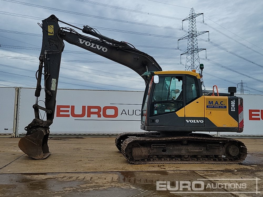 2016 Volvo EC140EL - Vikšrinis ekskavatorius: foto 2 2016 Volvo EC140EL - Vikšrinis ekskavatorius: foto 2