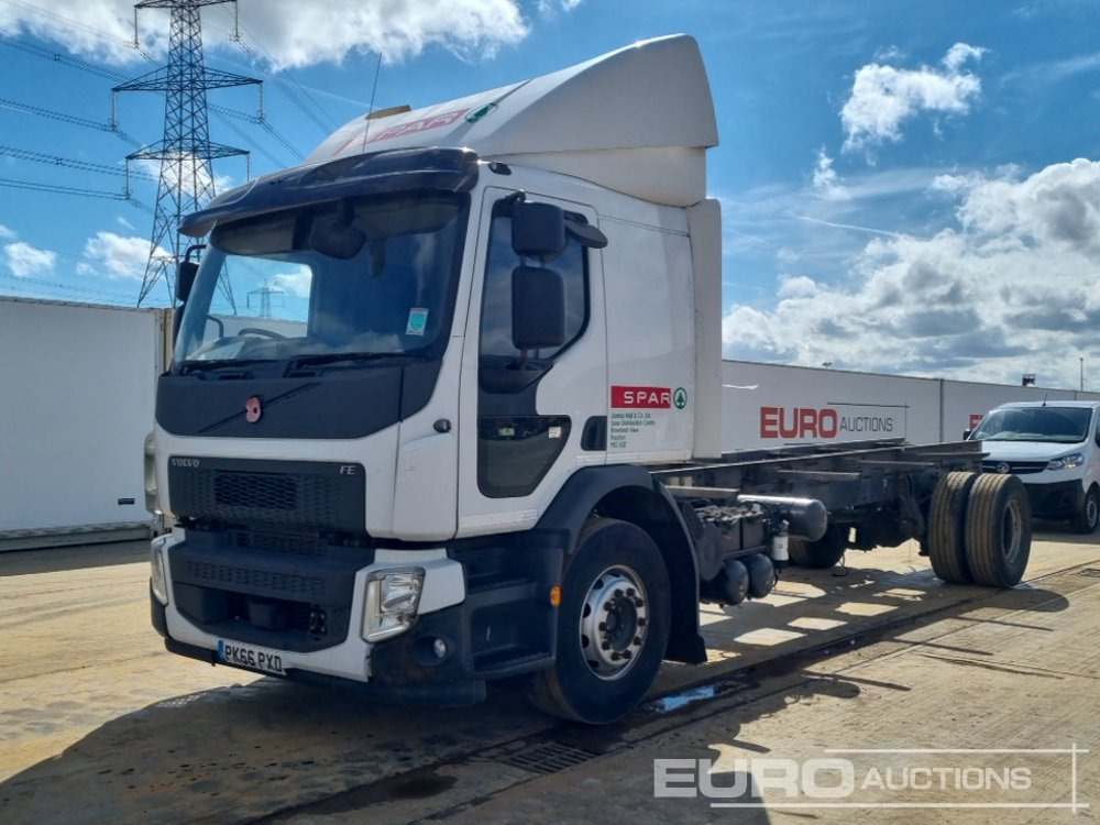 2016 Volvo FE320 - Važiuoklės sunkvežimis: foto 1 2016 Volvo FE320 - Važiuoklės sunkvežimis: foto 1