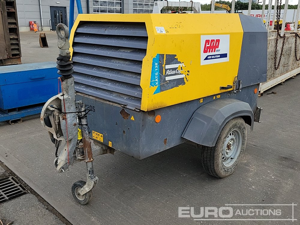2017 Atlas Copco XATS138 - Oro kompresorius: foto 1 2017 Atlas Copco XATS138 - Oro kompresorius: foto 1